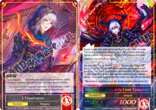 TMS1-IT031 L'Osservatore/Alisaris, Piromane della Linea Temporale rara normale/foil (IT) -NEAR MINT-
