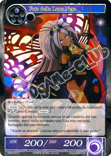 TMS1-IT070 Fata della Luna Nera comune normale (IT) -NEAR MINT-