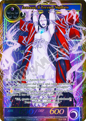 TMS1-IT077 Izanami, il Terrore Sigillato super rara parallel (IT) -NEAR MINT-
