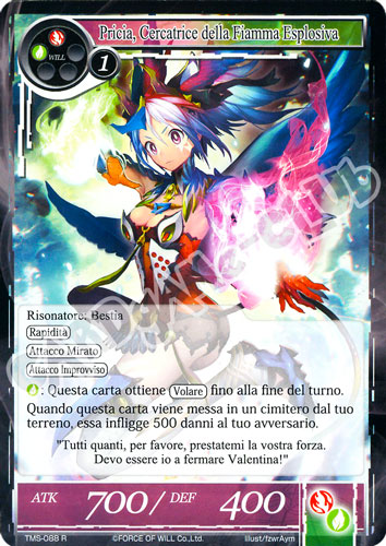 TMS1-IT088 Pricia, Cercatrice della Fiamma Esplosiva rara normale (IT) -NEAR MINT-