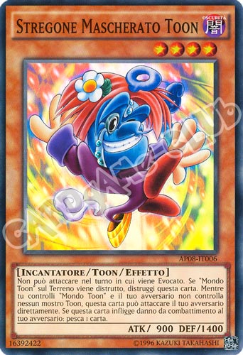 AP08-IT006 Stregone Mascherato Toon super rara (IT) -NEAR MINT-