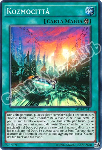 AP08-IT011 Kozmocitta' super rara (IT) -NEAR MINT-