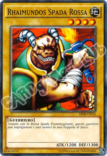 AP08-IT014 Rhaimundos Spada Rossa comune (IT) -NEAR MINT-