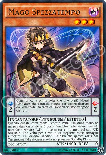 BOSH-IT002 Mago Spezzatempo rara unlimited (IT) -NEAR MINT-