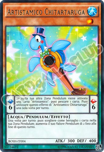 BOSH-IT004 Artistamico Chitartaruga rara unlimited (IT) -NEAR MINT-