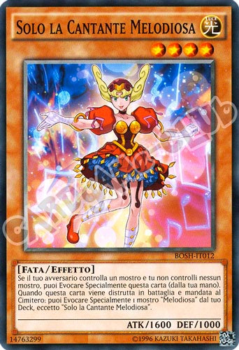 BOSH-IT012 Solo la Cantante Melodiosa comune unlimited (IT) -NEAR MINT-
