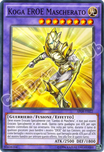 AP08-IT022 Koga EROE Mascherato comune (IT) -NEAR MINT-