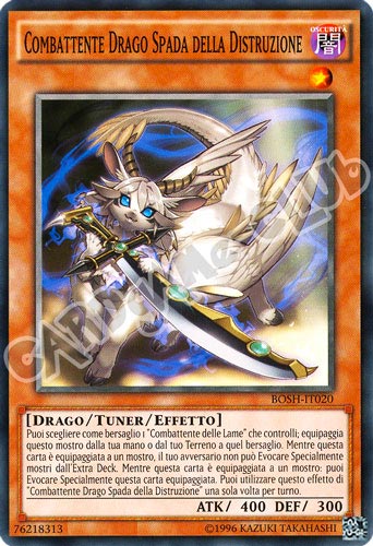BOSH-IT020 Combattente Drago Spada della Distruzione comune unlimited (IT) -NEAR MINT-