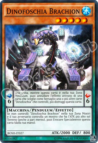 BOSH-IT027 Dinofoschia Brachion comune unlimited (IT) -NEAR MINT-