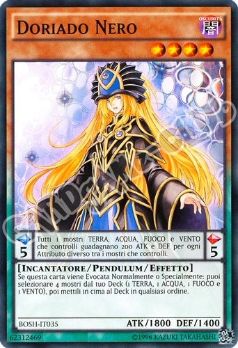 BOSH-IT035 Doriado Nero comune unlimited (IT) -NEAR MINT-