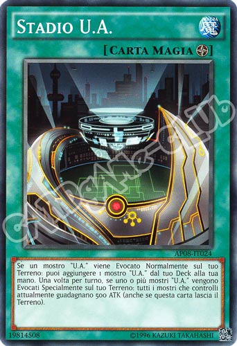 AP08-IT024 Stadio U.A. comune (IT) -NEAR MINT-