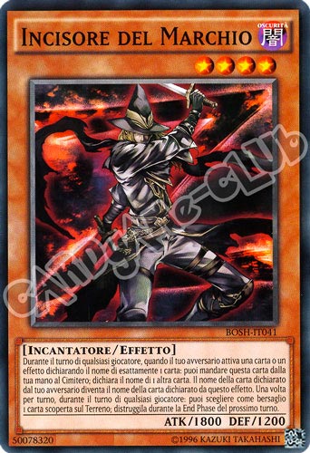 BOSH-IT041 Incisore del Marchio comune unlimited (IT) -NEAR MINT-