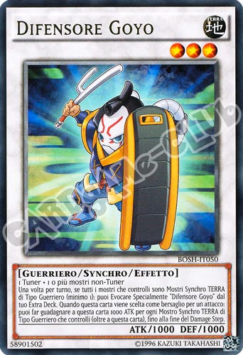 BOSH-IT050 Difensore Goyo rara unlimited (IT) -NEAR MINT-