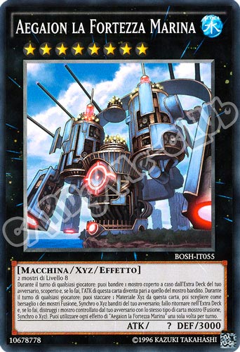 BOSH-IT055 Aegaion la Fortezza Marina comune unlimited (IT) -NEAR MINT-