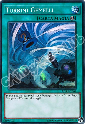 BOSH-IT067 Turbini Gemelli super rara unlimited (IT) -NEAR MINT-