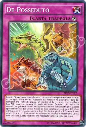 AP08-IT027 De-Posseduto comune (IT) -NEAR MINT-