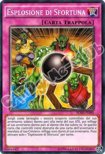 BOSH-IT080 Esplosione di Sfortuna comune unlimited (IT) -NEAR MINT-