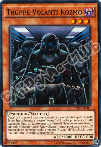 BOSH-IT083 Truppe Volanti Kozmo super rara unlimited (IT) -NEAR MINT-