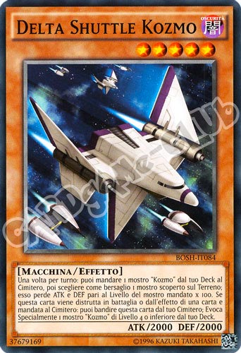 BOSH-IT084 Delta Shuttle Kozmo comune unlimited (IT) -NEAR MINT-
