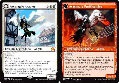 005 / 297 Arcangelo Avacyn/ Avacyn la Purificatrice rara mitica normale (IT) -NEAR MINT-