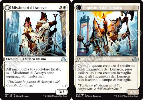 006 / 297 Missionari di Avacyn/ Inquisitori del Lunarca non comune normale (IT) -NEAR MINT-