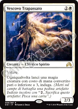 008 / 297 Vescovo Trapassato rara normale (IT) -NEAR MINT-