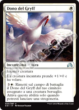 020 / 297 Dono del Gryff non comune normale (IT) -NEAR MINT-