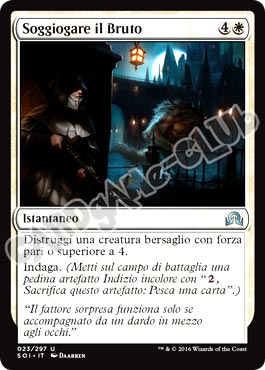 023 / 297 Soggiogare il Bruto non comune normale (IT) -NEAR MINT-