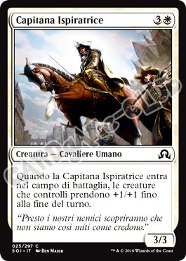 025 / 297 Capitana Ispiratrice comune normale (IT) -NEAR MINT-