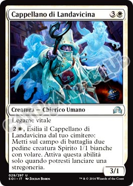 029 / 297 Cappellano di Landavicina non comune normale (IT) -NEAR MINT-