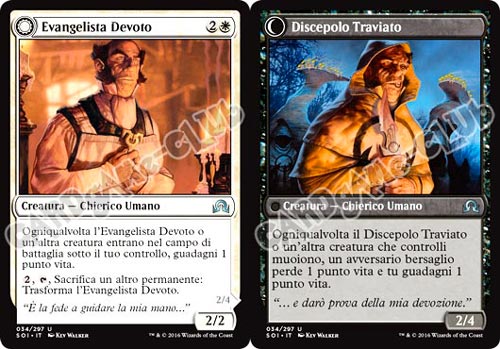 034 / 297 Evangelista Devoto/Discepolo Traviato non comune normale (IT) -NEAR MINT-