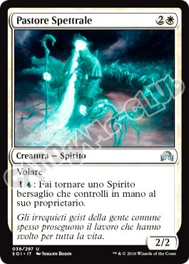 038 / 297 Pastore Spettrale non comune normale (IT) -NEAR MINT-