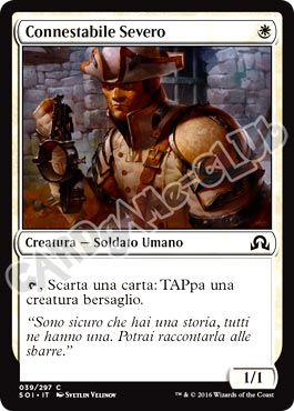 039 / 297 Connestabile Severo comune normale (IT) -NEAR MINT-