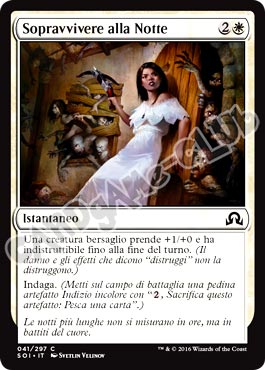 041 / 297 Sopravvivere alla Notte comune normale (IT) -NEAR MINT-