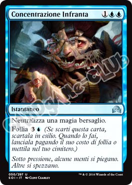 050 / 297 Concentrazione Infranta non comune normale (IT) -NEAR MINT-