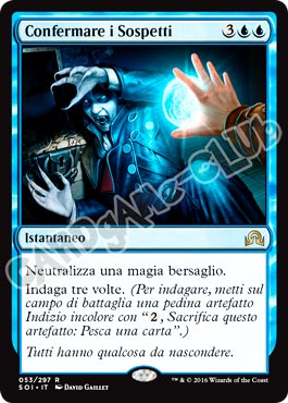053 / 297 Confermare i Sospetti rara normale (IT) -NEAR MINT-