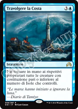 058 / 297 Travolgere La Costa rara normale (IT) -NEAR MINT-