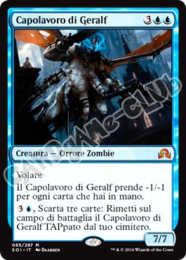 065 / 297 Capolavoro di Geralf rara mitica normale (IT) -NEAR MINT-