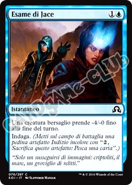 070 / 297 Esame di Jace comune normale (IT) -NEAR MINT-