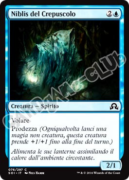 076 / 297 Niblis del Crepuscolo comune normale (IT) -NEAR MINT-