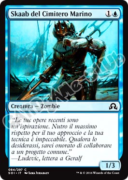 084 / 297 Skaab del Cimitero Marino comune normale (IT) -NEAR MINT-