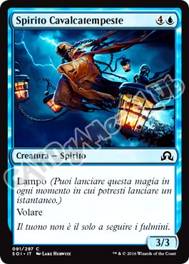091 / 297 Spirito Cavalcatempeste comune normale (IT) -NEAR MINT-