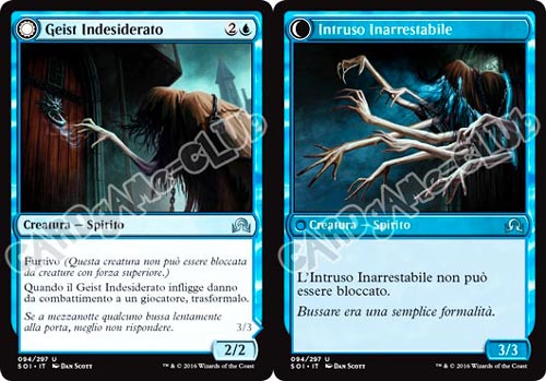094 / 297 Geist Indesiderato/Intruso Inarrestabile non comune normale (IT) -NEAR MINT-