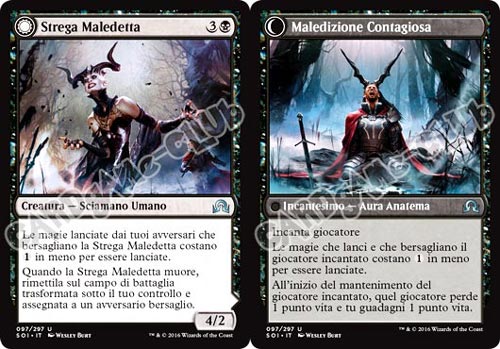 097 / 297 Strega Maledetta/Maledizione Contagiosa non comune normale (IT) -NEAR MINT-