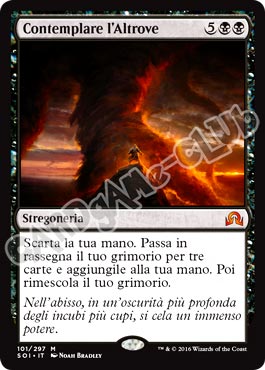 101 / 297 Contemplare l'Altrove rara mitica normale (IT) -NEAR MINT-