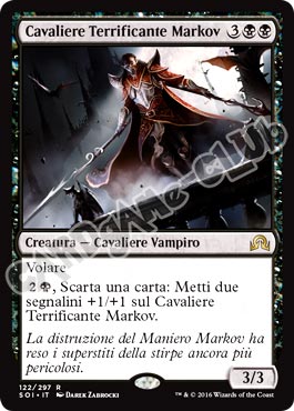 122 / 297 Cavaliere Terrificante Markov rara normale (IT) -NEAR MINT-