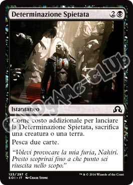 123 / 297 Determinazione Spietata comune normale (IT) -NEAR MINT-