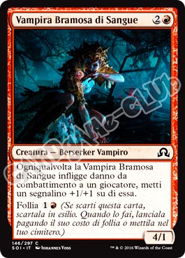 146 / 297 Vampira Bramosa di Sangue comune normale (IT) -NEAR MINT-