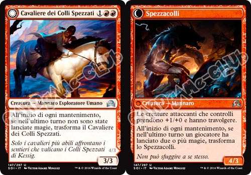 147 / 297 Cavaliere dei Colli Spezzati/Spezzacolli non comune normale (IT) -NEAR MINT-