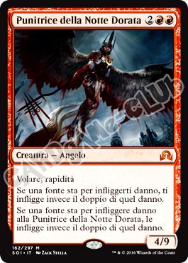 162 / 297 Punitrice della Notte Dorata rara mitica normale (IT) -NEAR MINT-
